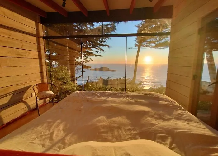 Cabana Rustica En Lagunillas Con Vista Al Mar